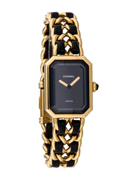 chanel vintage gold plated premiere quartz watch|chanel jp.